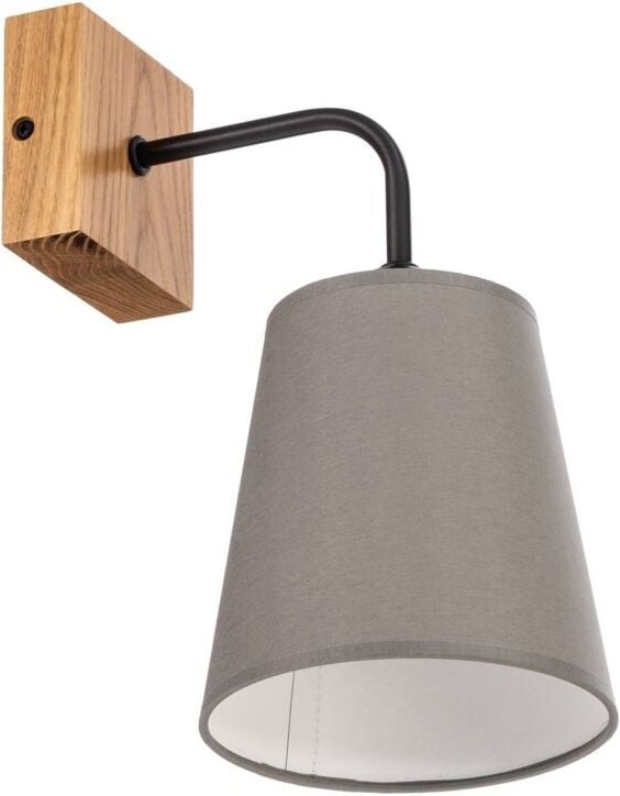 Wandleuchte, Wandlampe Innen "Risco" aus Textil für Wohnzimmer & Esszimmer von Envostar