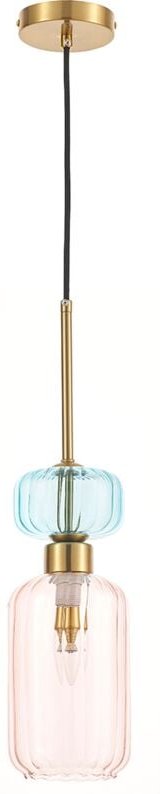 Hängelampe Molly 1 E14 Rosa Milagro ML1822