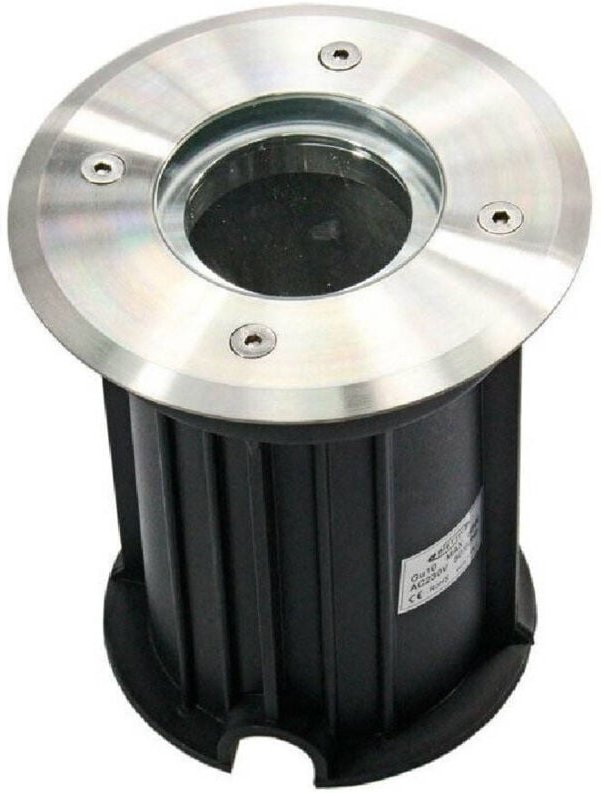 Trade Shop Traesio - Trade Shop - Einbaustrahler Stufenleuchte GU10 begehbar Außen Gartenlampe ES13 -