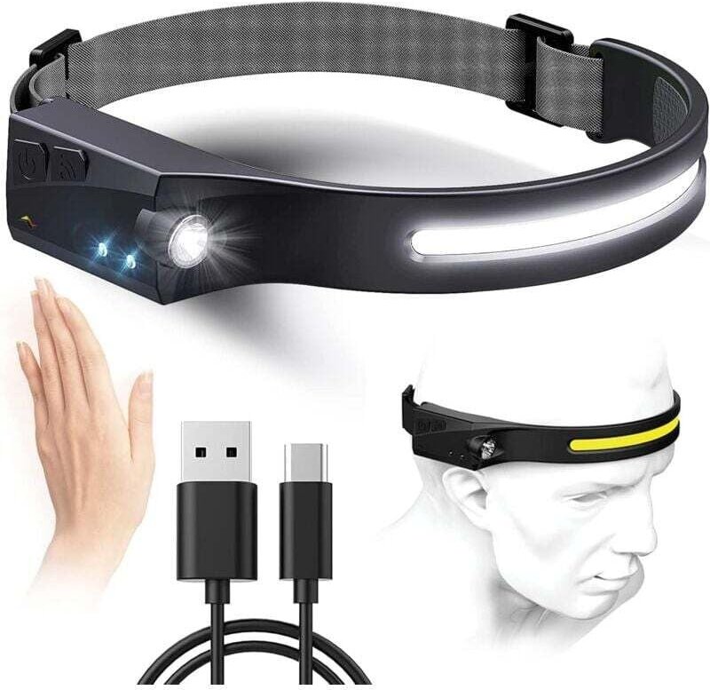 COB-Vorderscheinwerfer mit Wellensensor, Farbbild, Außenfahrlicht