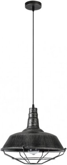 Fabrilamp - akunadecor - Pendelleuchte Flamenco Industrial Style Schwarz Of 1 Licht 36 Cm