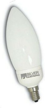 Energie-Sparlampe vela 5W. E27 Warm