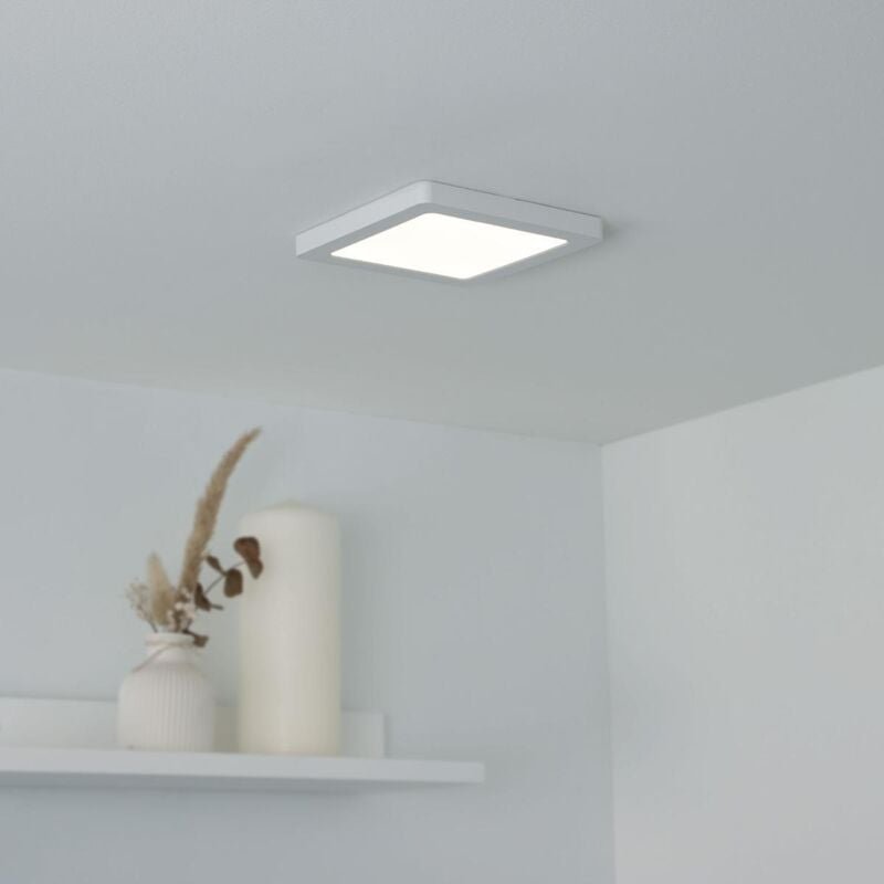 CCT LED Ein-Aufbaustrahler eckig weiss 3000/4000/6000K - Ausführung: 6W 140x140mm