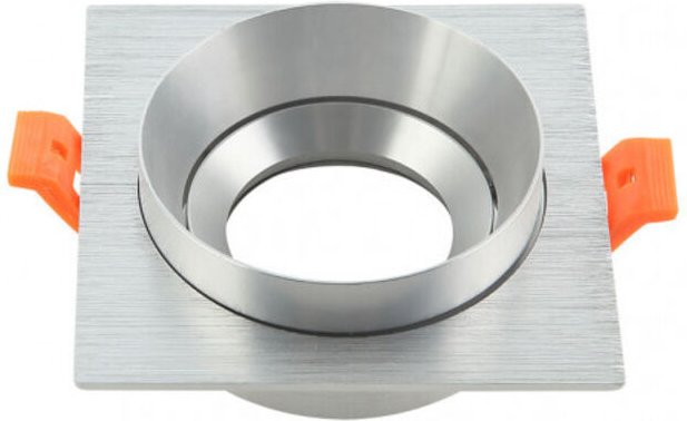 Fabrilamp - fab 14358CU70 Vertieft Orient.son Doong 1xgu10 Quadrat Alu/cr 1,5x9,2x9,2 Cm 8 De Corte.c/portalalampara