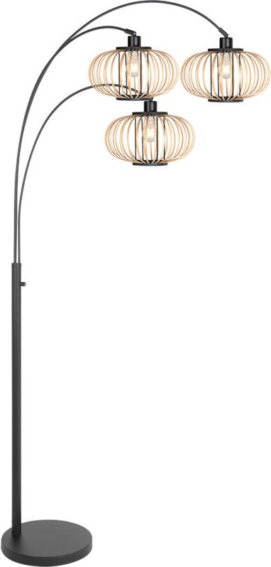 Steinhauer - stehlampe - Sparkled Light - natürlich schwarz -