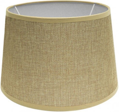 Fabrilamp - fab 157413015 Irene Lampenschirm E27 Beige 30dx22dx17h Offen Konisch