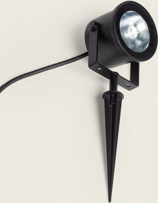 LED Außenstrahler mit Erdspieß 13W Wimel Mattschwarz