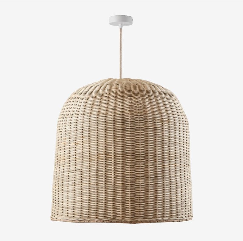 SKLUM Hängende Deckenlampe Flandes Natürlich - Weiss