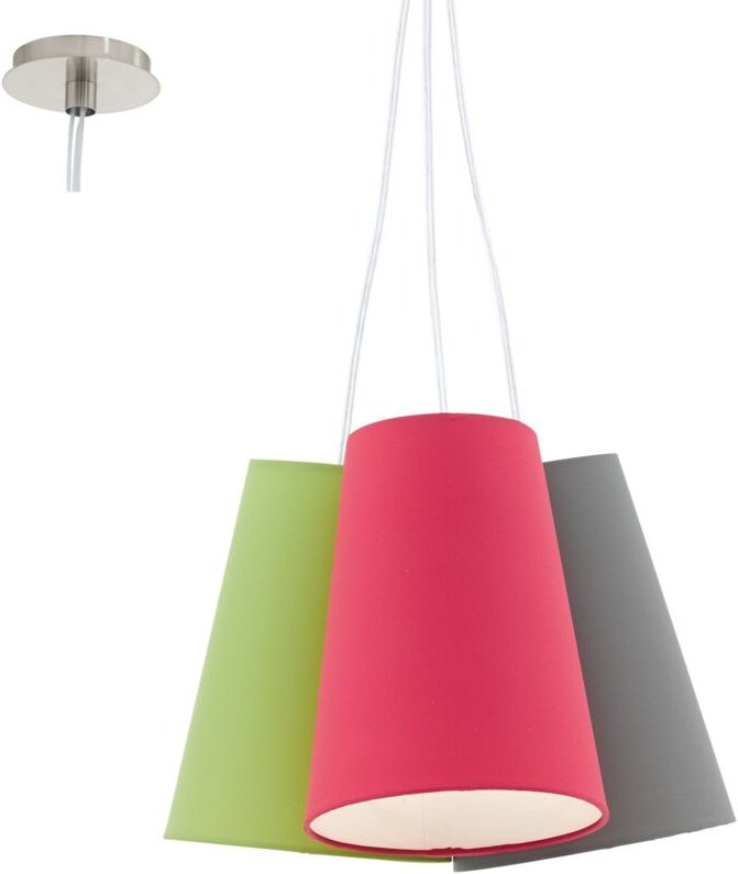 Eglo - Pendelleuchte Hängelampe Beleuchtung Lampe Leuchte Licht nevorres 93533