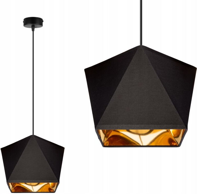 Diamant goldene Mitte LED-Deckenhängelampe