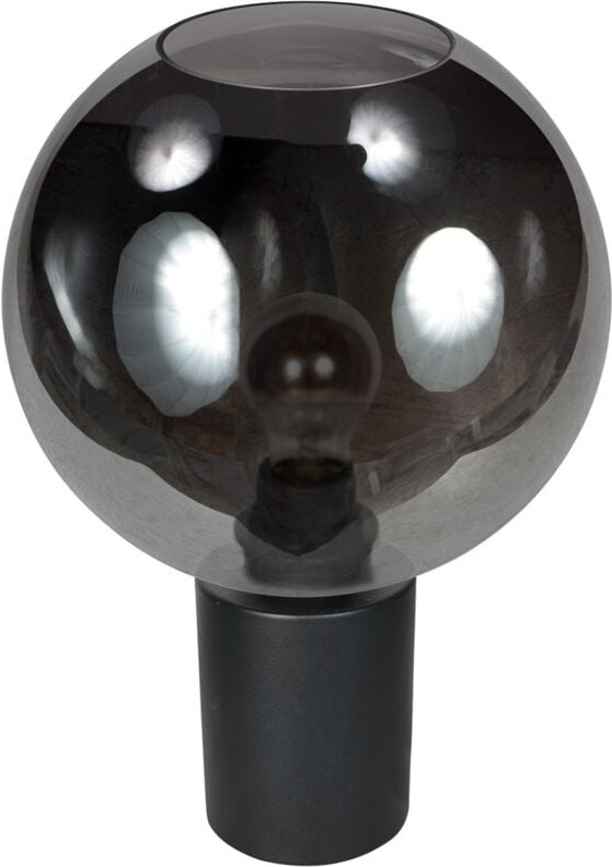 Steinhauer - tischlampe - Bloeba - schwarz - glas metall - Ø 30cm