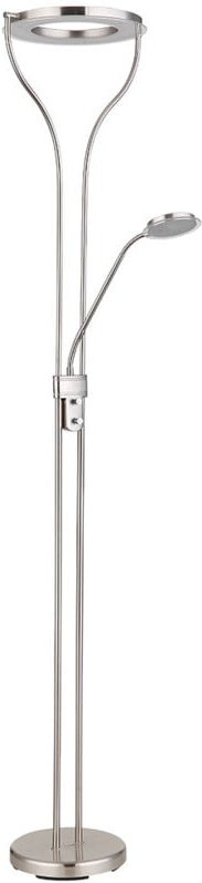 LED Deckenfluter Leseleuchte flexibel Stehlampe Standlampe dimmbar Wohnzimmerlampe, 20W 1800lm warmweiß, LxH 35x194 cm