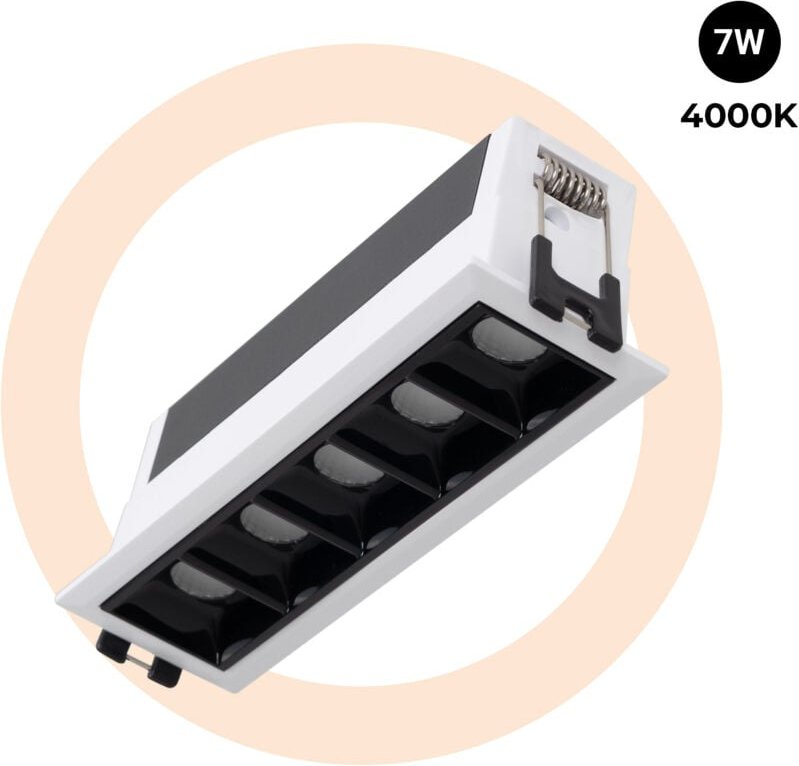 Einbau-LED-Linearleuchte 7W - UGR18 - CRI90 - LIFUD Treiber