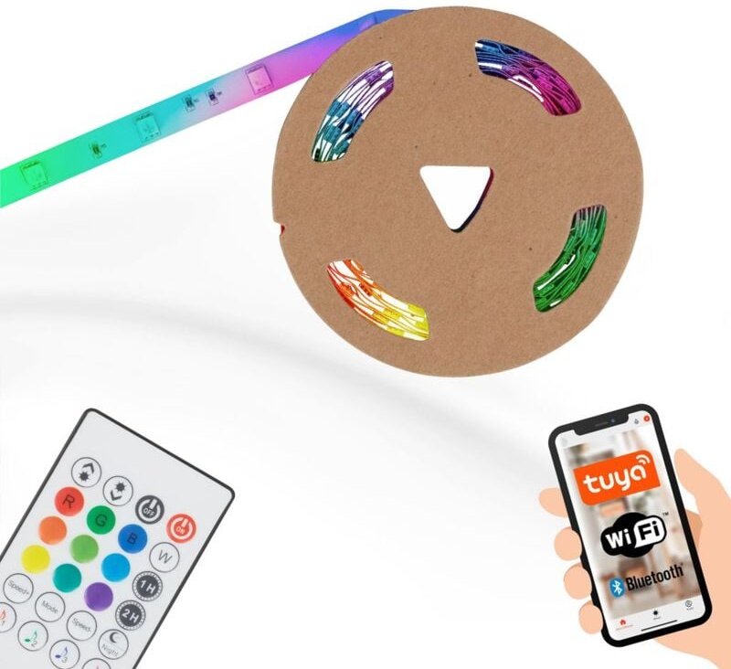 Ner Leuchten magic smart - led Bänder - 2313150 - rgbic Digitale Farben - Musiksensor - App-Steuerung - Inkl. Fernbedien...