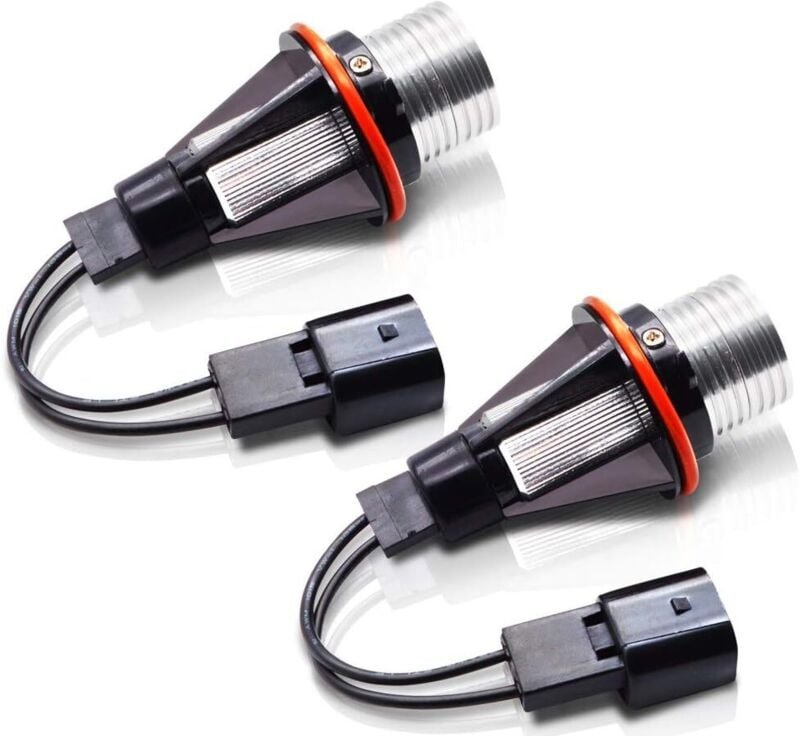 10 w led Angel Eyes Kein Fehler CanBus Scheinwerfer Ringmarkierungsbirnen 420 lm 6000 k Weiß für E39 E87 E60 E61 E63 E64...