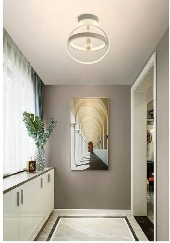 Trade Shop - led Kronleuchter 22W Kreis Deckenleuchte Pendelleuchte Deckenleuchte 4000K 3000K 6500K PN-02B -