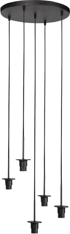 Mexlite - hängeleuchte - HaloSwap - schwarz - metall - ø 40cm -