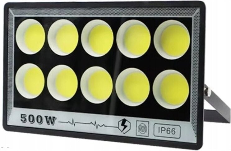 Leistungsstarke Lampe Für Garage, Garten, Fassade, 500w, Ip66, Langlebig, Cob Leds