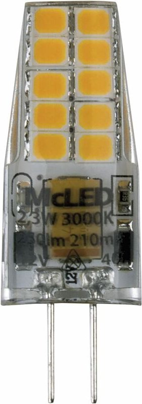 LED-Leuchtmittel G4 2,3W warmweiß 12 v - Mcled