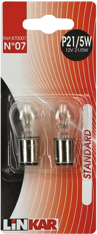 Automobil-Leuchten Linkar 21 / 5 W - 12 V - Packung zu 2 - Flauraud