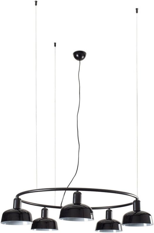 Tatawin s Schwarze runde Hängeleuchte