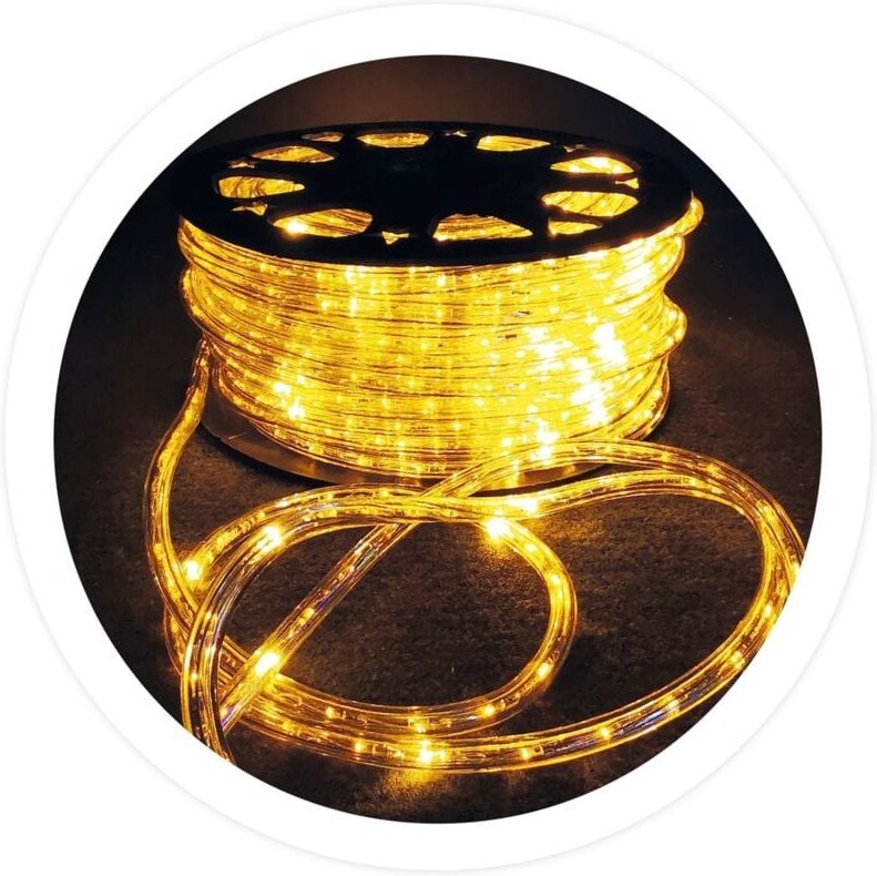 Rolle 48M gelber flexibler LED-Schlauch