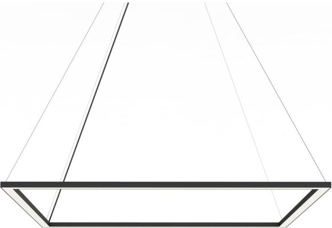 Frame sospensione L90 monocolore lucido