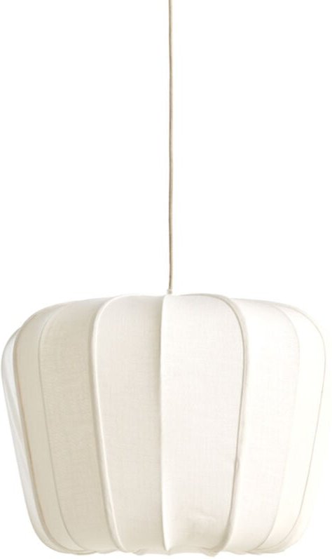 Thumbnail - Hängeleuchte - Zubedo - weiß - textil - ø 60cm - - Light&living