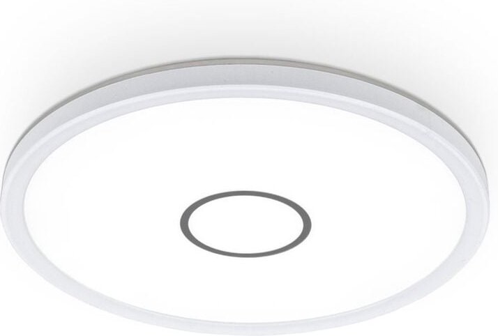 Thumbnail - B.k.licht - Deckenleuchte Ø29,3 cm - 18W, 2400lm, led, neutralweiß, rund, silberfarbig