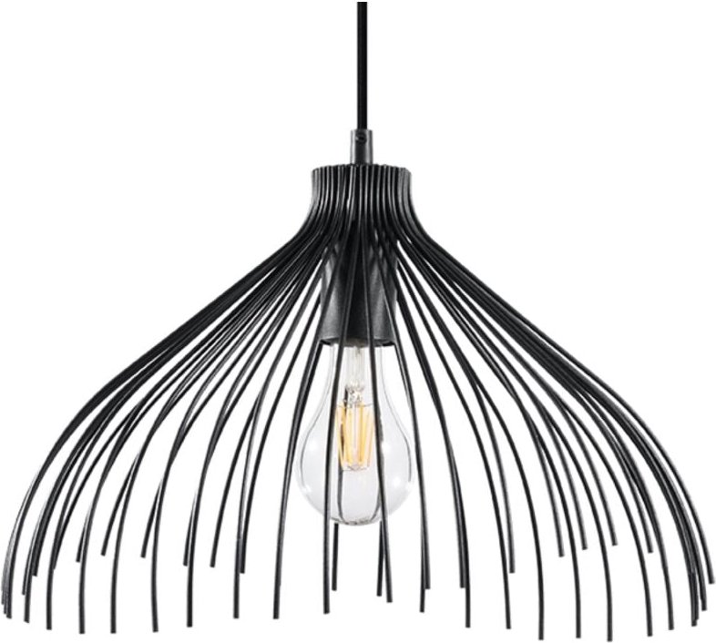 Hängelampe Solidix 1 E27 Schwarz Lumilo 06.393.65