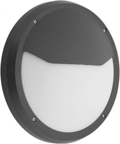 Fabrilamp - Coliandro Außenwandleuchte 2xe27 schwarz Polycarbonat 9,4x30d ip65