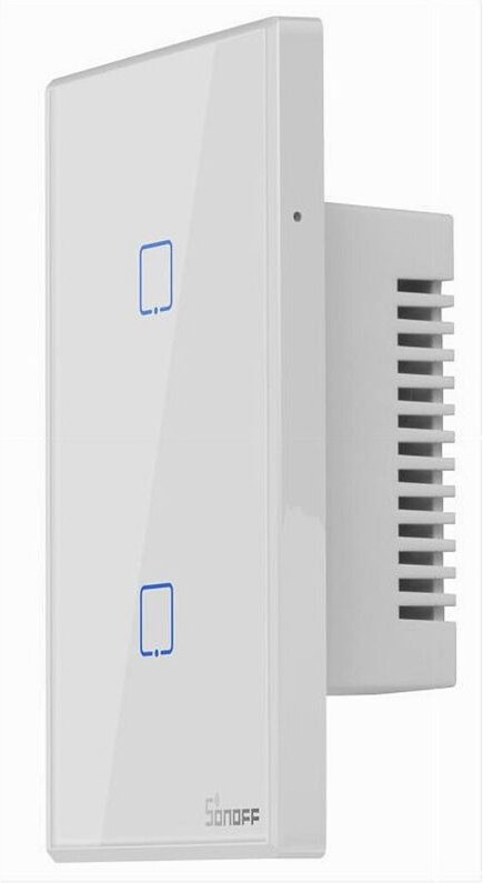 Trade Shop Traesio - Trade Shop - sonoff smart 2 canale controller wifi placca touch T2US2C -