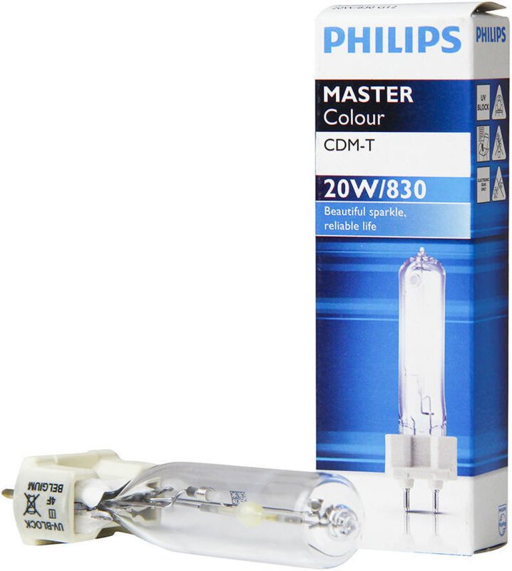 Philips - 871562 G12 20W Glühbirne – MastErcolour 3000K Warmweiß