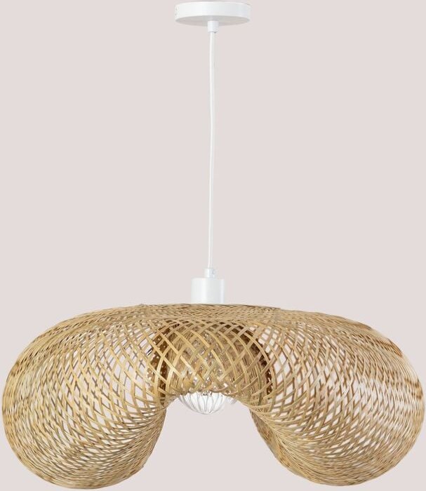 Deckenleuchte aus Bambus Kariba Natürlich - Sklum