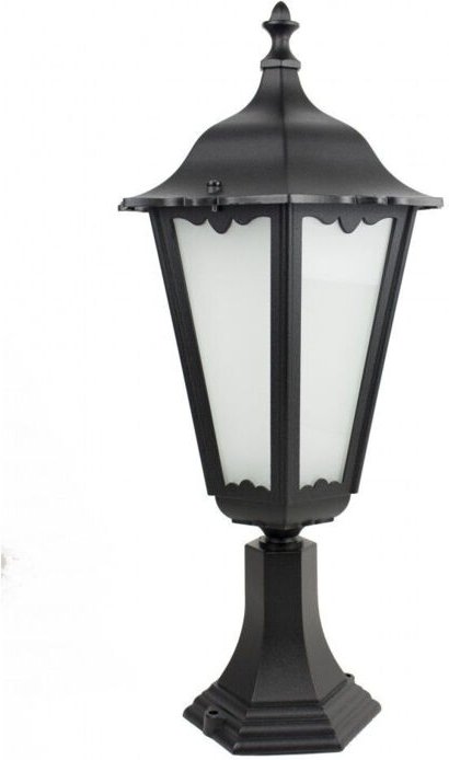 Garten-Stehleuchte 65x30 cm 1xE27 schwarz IP43 SU-MA Retro K 4011/1/BD