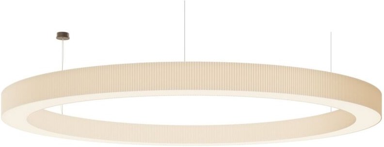 Thumbnail - R3 CLEOPATRA handgefertigter plissierter Pongee-Kronleuchter