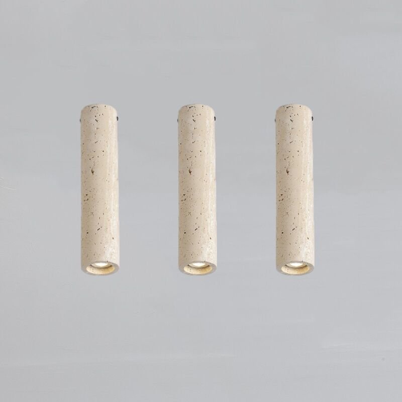 Thumbnail - Vintage Deckenleuchte Kreative Deckenlampe Travertin Pendelleuchte E27 Ø6.5CM für Esszimmer Küche Wohnzimmer Bar Restaur...