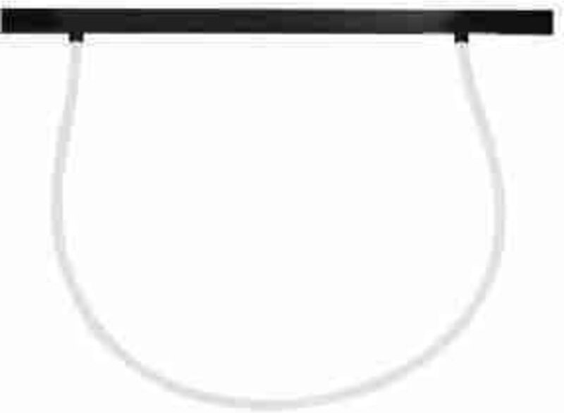 LED10280 VT-42024 24W LED Kuppelleuchte rund schwarzer Rahmen 3000K IP44