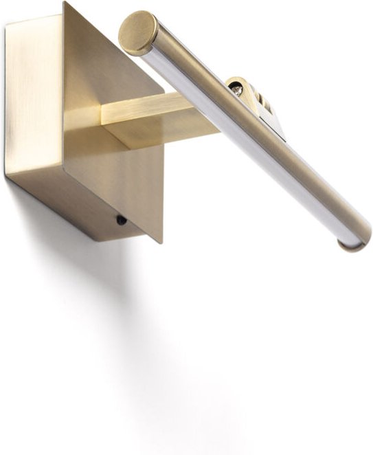 Efectoled - LED-Wandleuchte für Gemälde 1.7W Slimlight mit Fernbedienung Messing