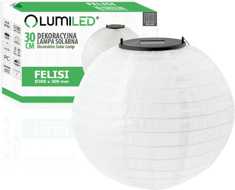 Solar Gartenlampe LED Hängelaterne Laterne ORIGAMI 30cm