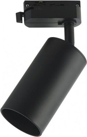 Voronia Stromschienenstrahler 1xgu10 schwarz 18,4x7,4x6 cm verstellbar 360º.