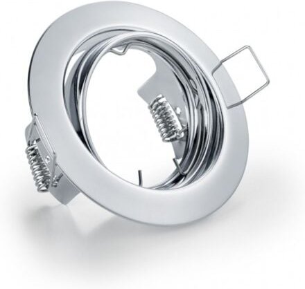 Jura Runder Einbaustrahler 1xGU10 Chrom Ø8 cm Trio Lighting