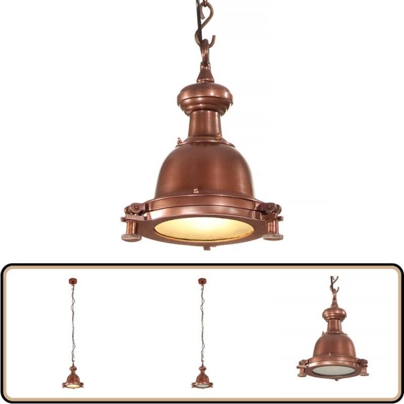 Pendelleuchte 25x25x134 cm Aluminium - Hängelampe - Wohnzimmerlampe - Industrielampen - led Lampe - Designerlampen