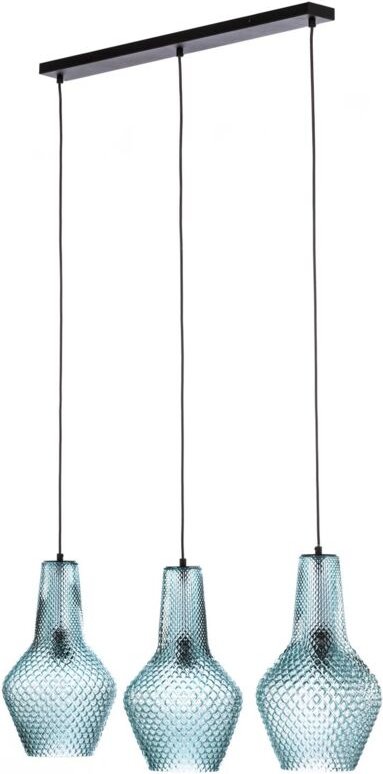 Lindby - Pendelleuchte 'Drakar' aus Glas für Wohnzimmer & Esszimmer von