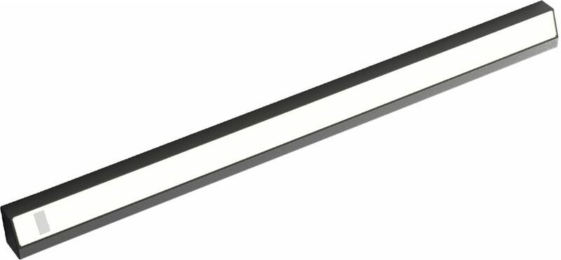 Lugano Unterbauleuchte 450mm - led DualColor 3000K/4000K, Küchenleuchte mit IR-Schalter, schwarz - L&s