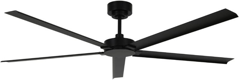 Outdoor Energiespar Deckenventilator Monza Schwarz