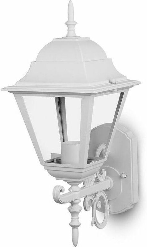 LED-Laternenlampe, E27-Lampenfassung (max. 60 w), nach oben gerichtet, weiß, IP44 - V-tac