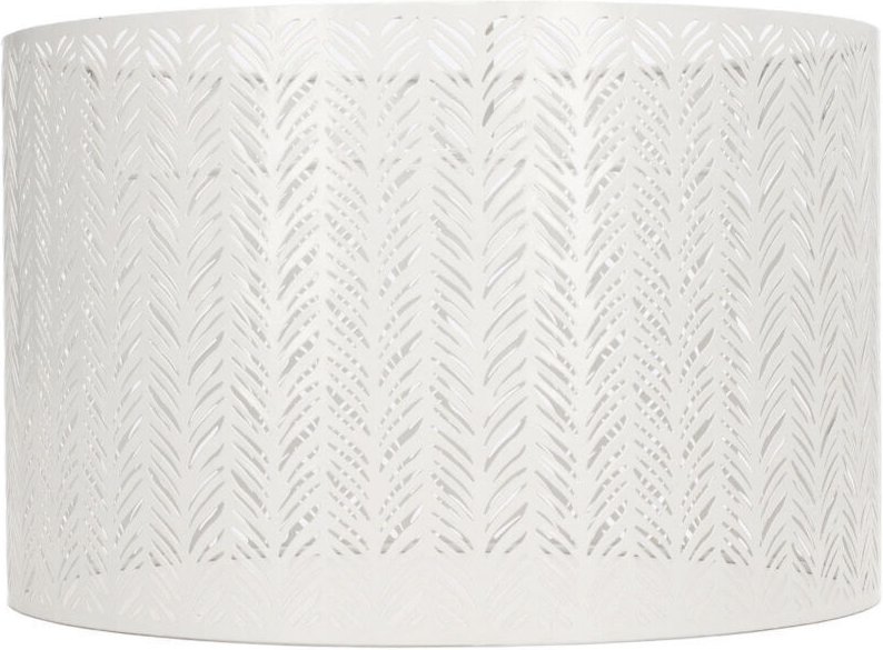 Pantalla de tambor Eosnow E27 E14 en forma de hoja de abeto, cubierta decorativa de metal perforado para lámpara de tech...