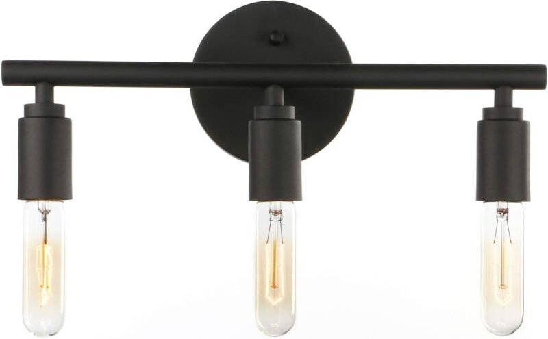 Spiegelfrontlampe, Dreikopf-Wandlampe, Industriewind, LED-Lampe, 110 – 240 V mit 4 W Lichtquelle