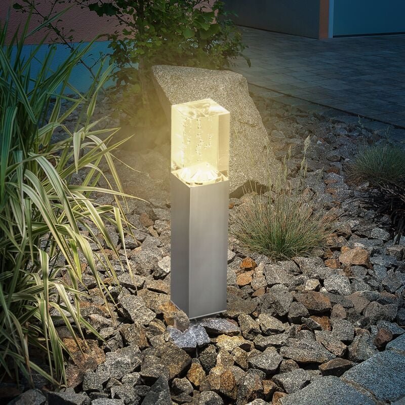 Thumbnail - esotec Solar Standleuchte Bubble Tower 30 cm aus Edelstahl wetterfest 102554